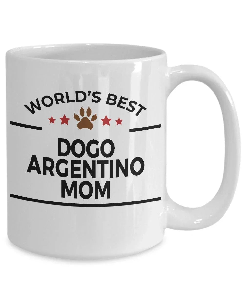 Dogo Argentino Dog Mom Coffee Mug