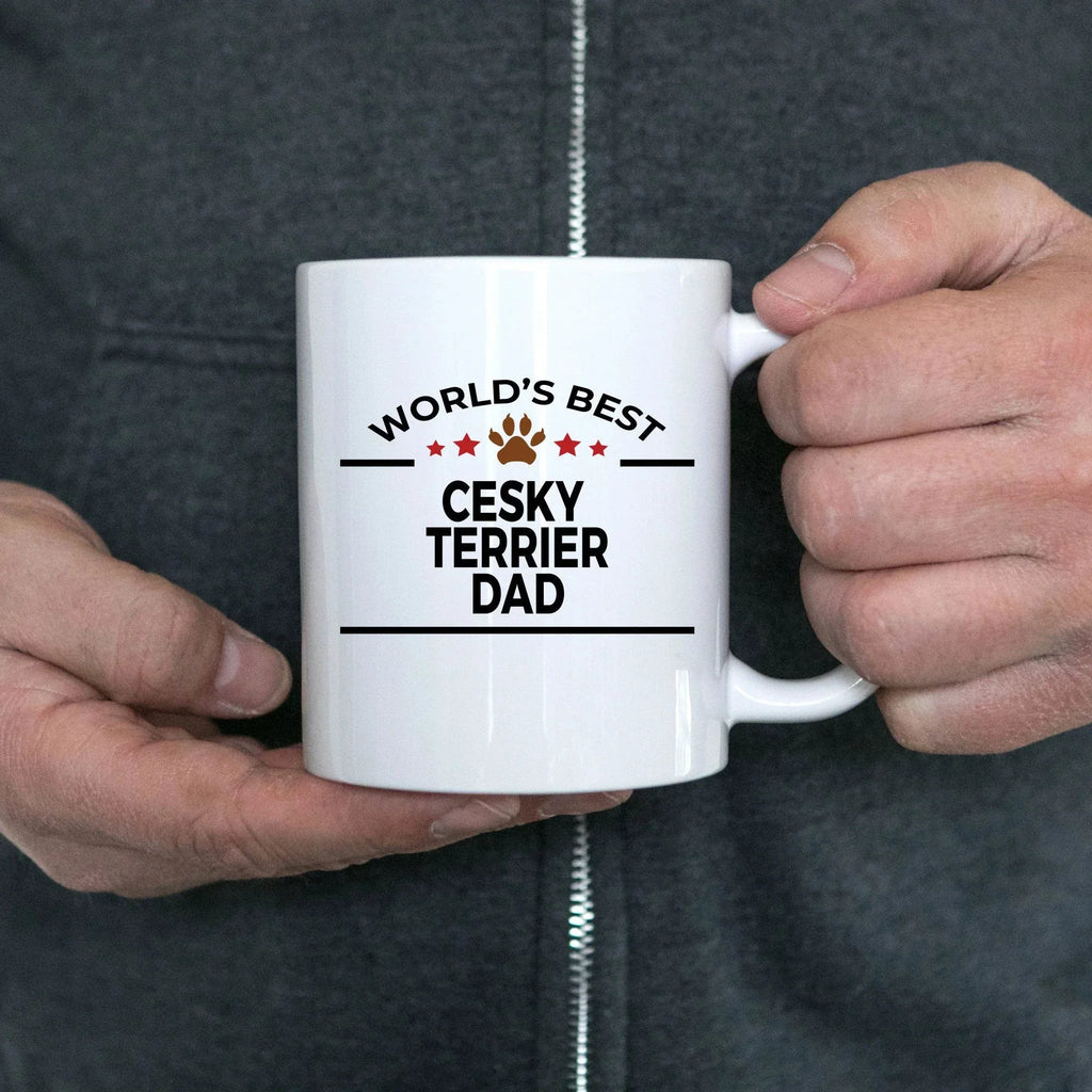 Cesky Terrier Dog Dad Mug