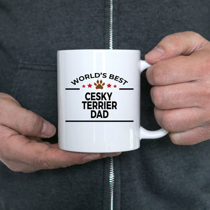 Cesky Terrier Dog Dad Mug - Mallard Moon Gift Shop