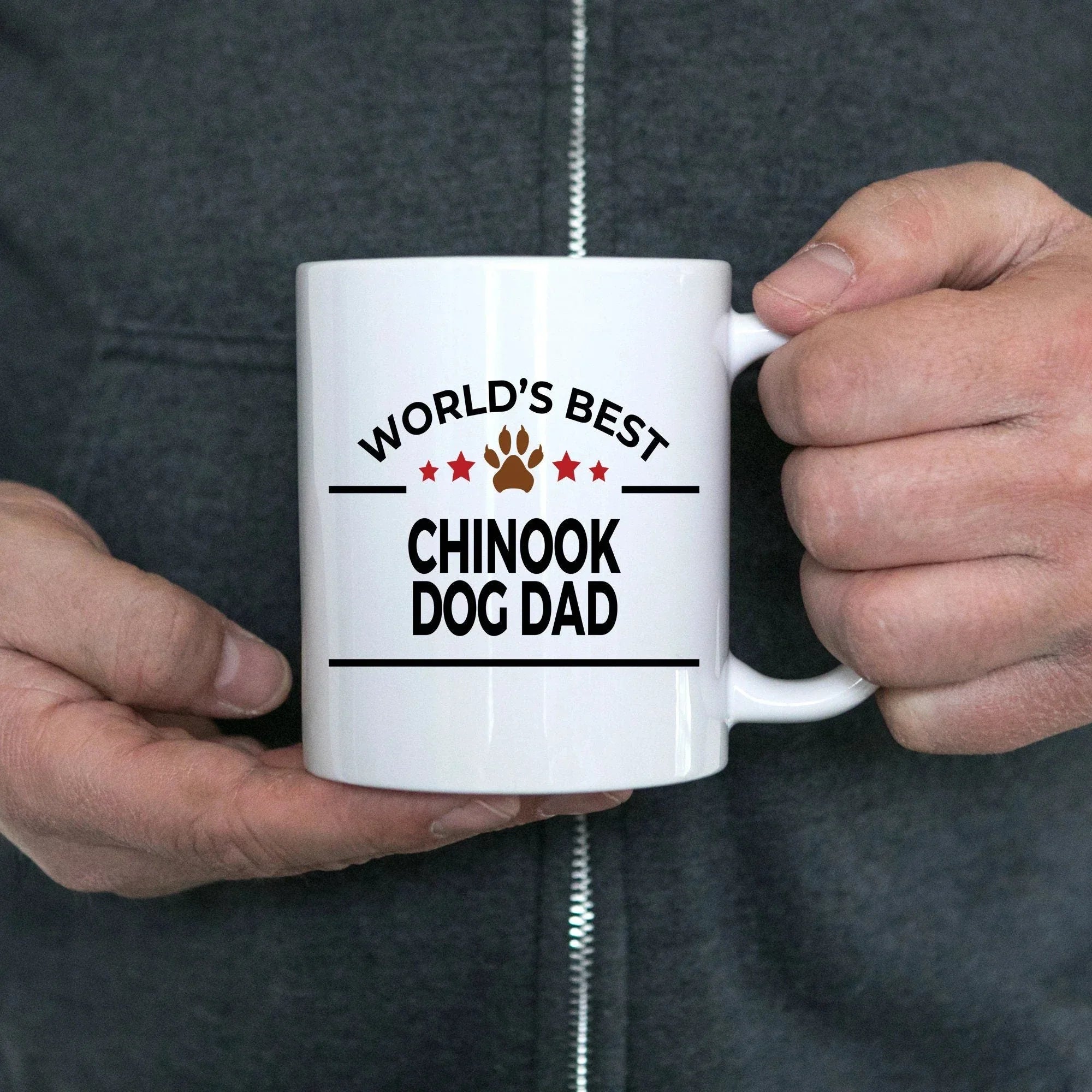 Chinook Dog Dad Mug