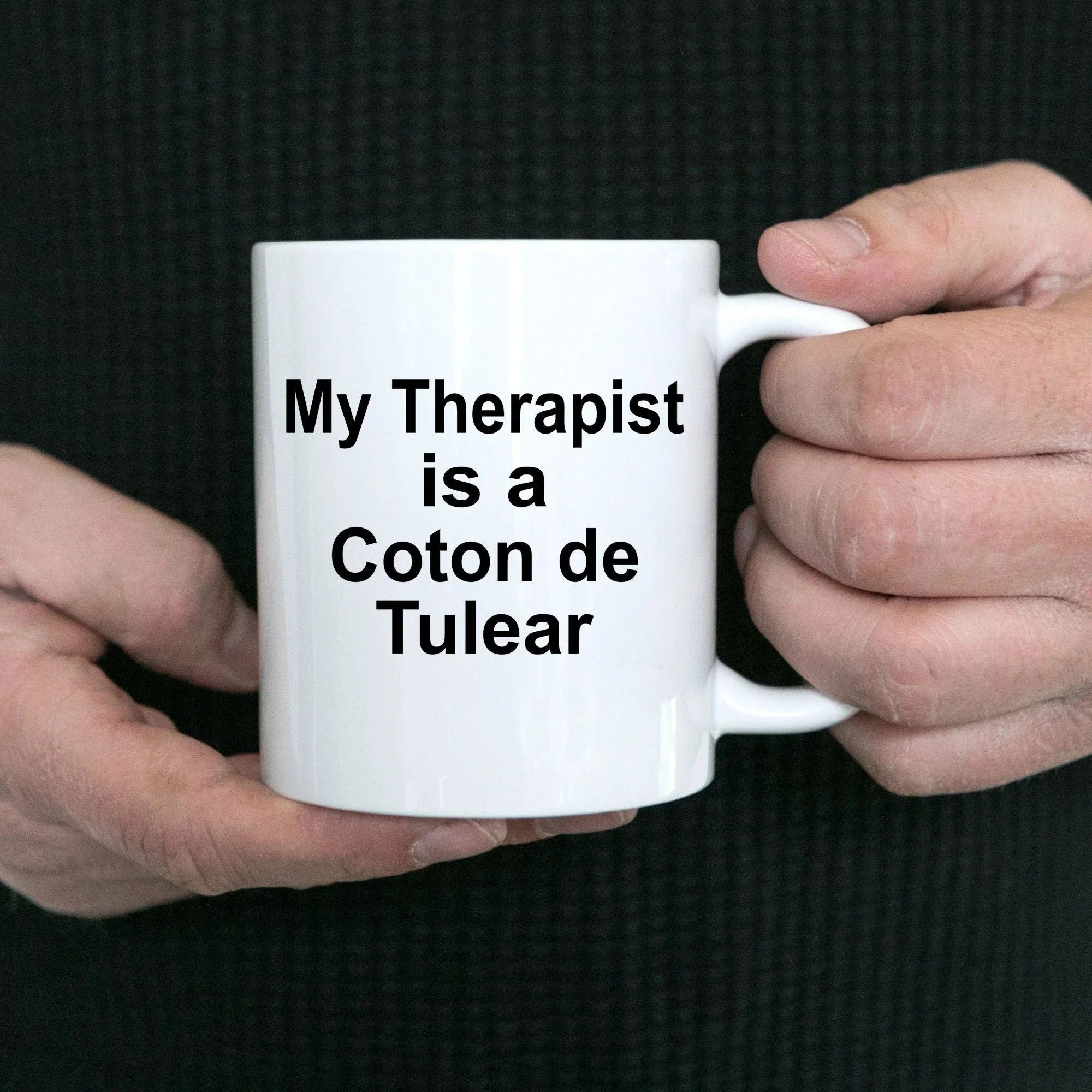 Coton de Tulear Dog Therapist Mug