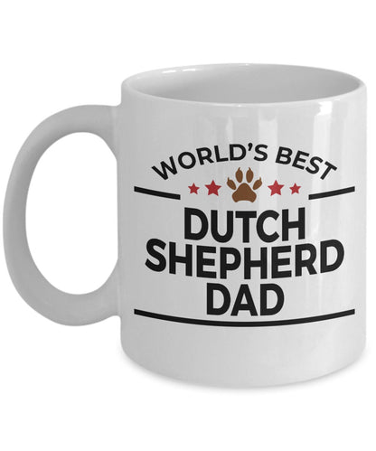 Dutch Shepherd Dog Dad Coffee Mug - Mallard Moon Gift Shop