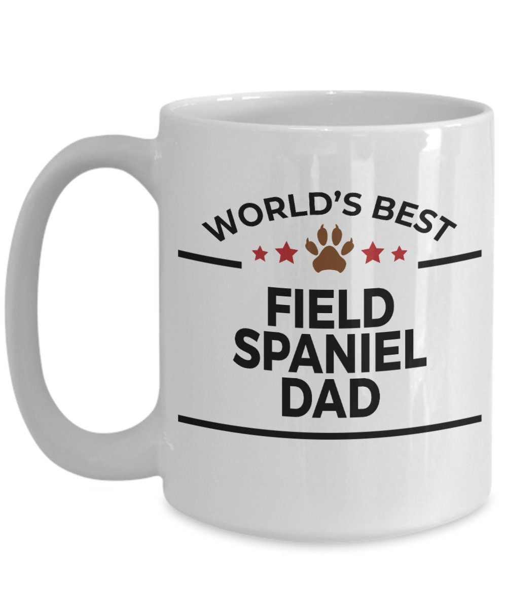 Field Spaniel Dog Dad Mug - Mallard Moon Gift Shop