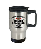 Finnish Lapphund Dog Mom Travel Tumbler Mug