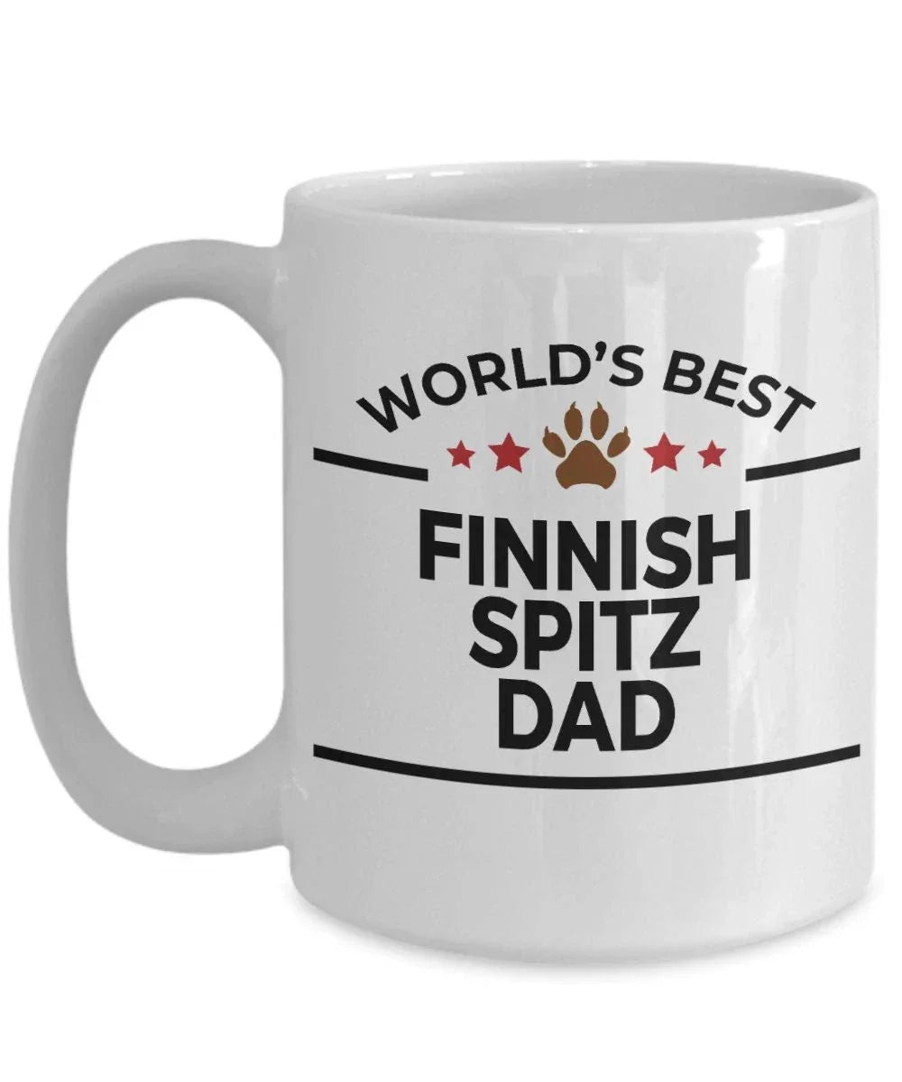 Finnish Spitz Dog Dad Coffee Mug