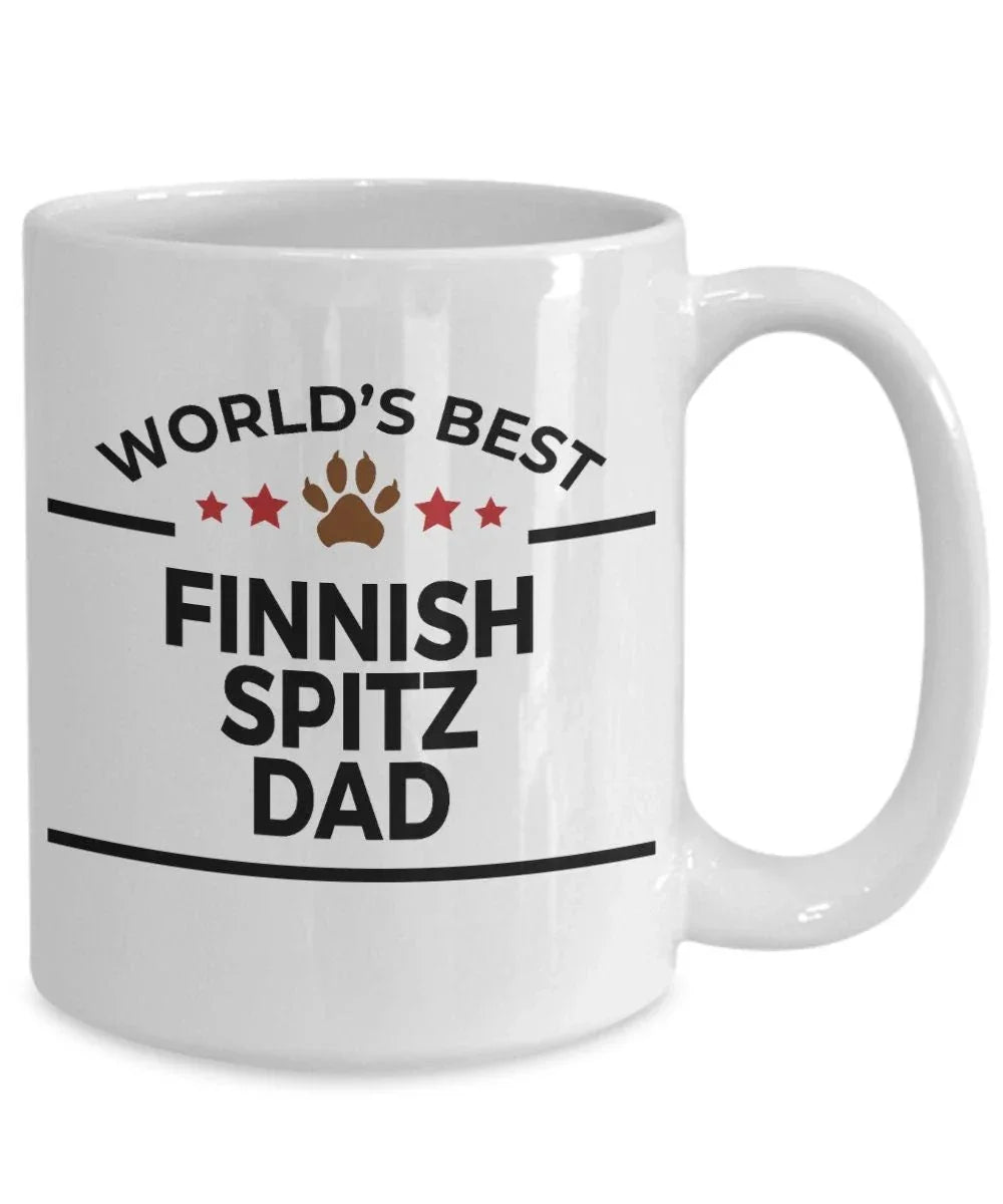 Finnish Spitz Dog Dad Coffee Mug