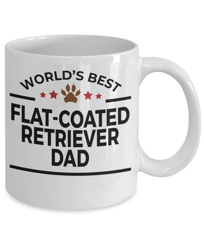 Flat-Coated Retriever Dog Dad Coffee Mug - Mallard Moon Gift Shop