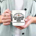 Flat-Coated Retriever Dog Mom Coffee Mug