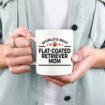 Flat-Coated Retriever Dog Mom Coffee Mug - Mallard Moon Gift Shop