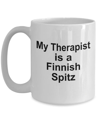 Finnish Spitz Dog Therapist Mug - Mallard Moon Gift Shop