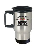 Eurasier Dog Dad Travel Tumbler Mug
