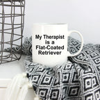Flat-Coated Retriever Dog Therapist Mug