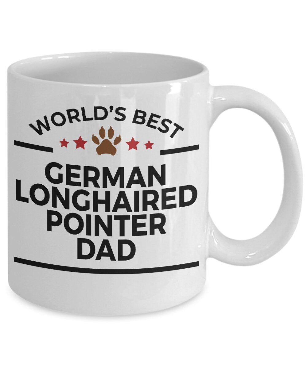 German Longhaired Pointer Dog Dad Mug - Mallard Moon Gift Shop