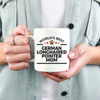 German Longhaired Pointer Dog Mom Mug