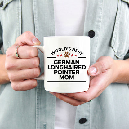 German Longhaired Pointer Dog Mom Mug - Mallard Moon Gift Shop