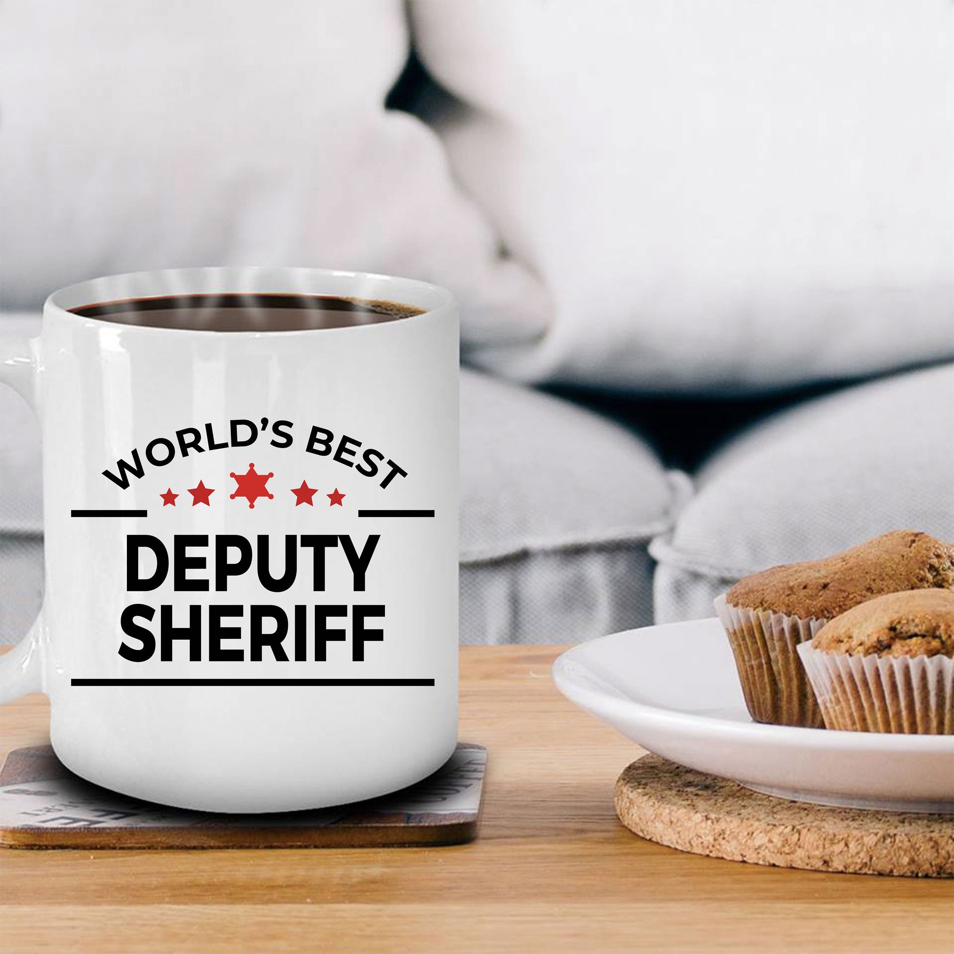 Deputy Sheriff Coffee Mug - Mallard Moon Gift Shop