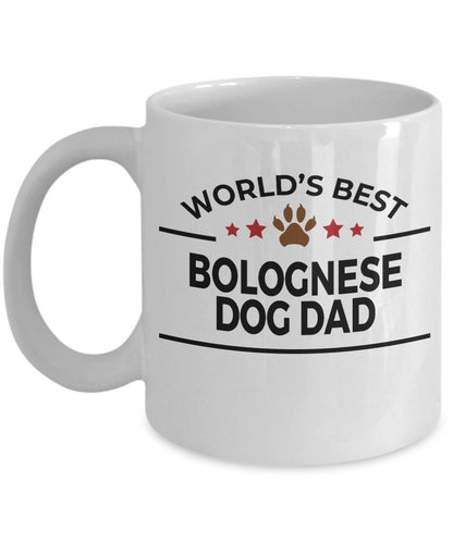 Bolognese Dog Dad Mug - Mallard Moon Gift Shop