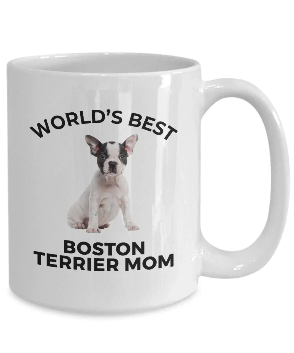 Boston Terrier Puppy Dog Mom Mug