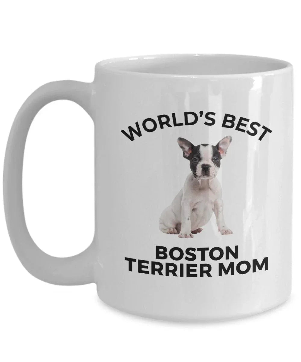 Boston Terrier Puppy Dog Mom Mug