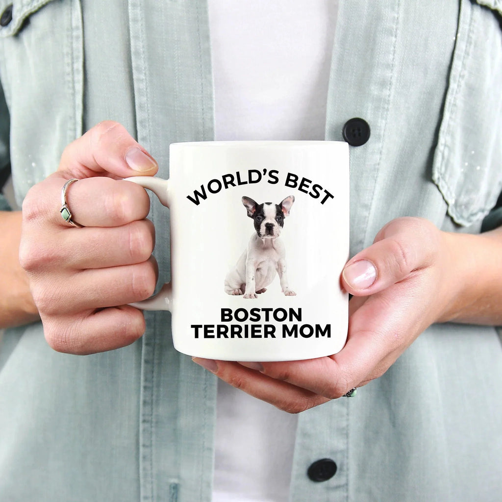 Boston Terrier Puppy Dog Mom Mug
