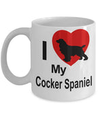 Cocker Spaniel Dog Lover Custom Ceramic Coffee Mug