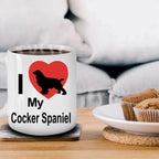 Cocker Spaniel Dog Lover Custom Ceramic Coffee Mug