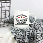 Dalmatian Dog Grandma Mug