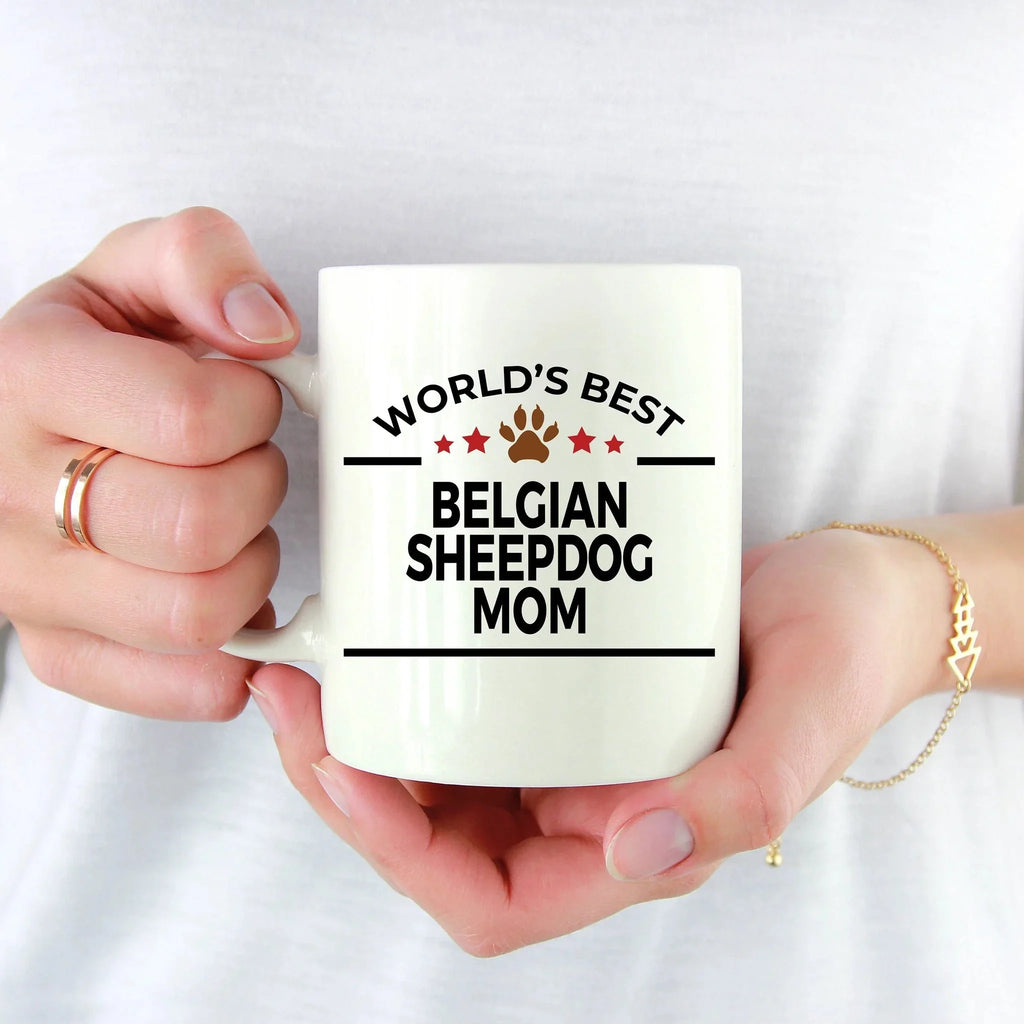 Belgian Sheepdog Mom Mug