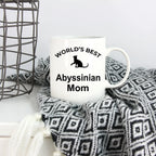 Abyssinian Cat Mom Coffee Mug