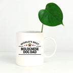 Bolognese Dog Dad Mug