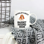 Basset Hound Dog Mom Mug