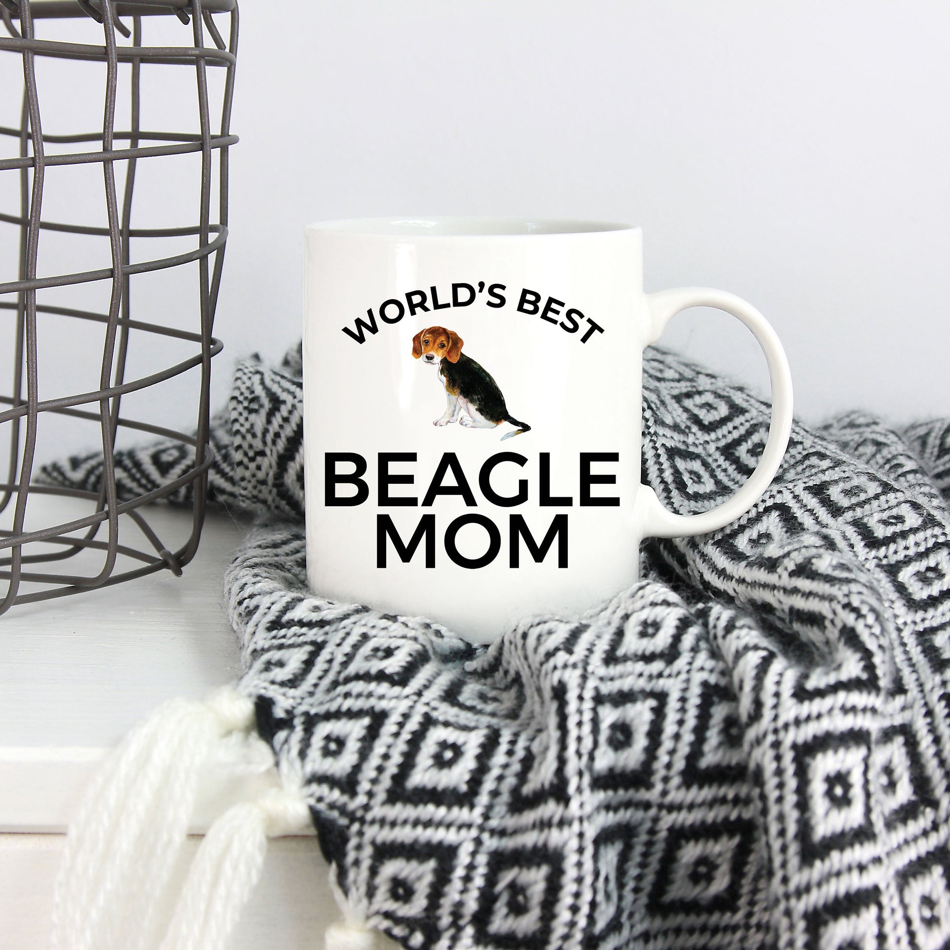 Beagle Puppy Dog Mom Mug - Mallard Moon Gift Shop