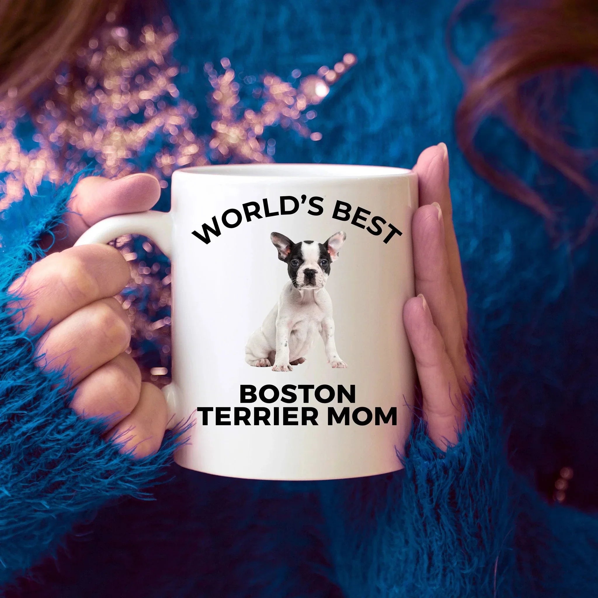 Boston Terrier Puppy Dog Mom Mug