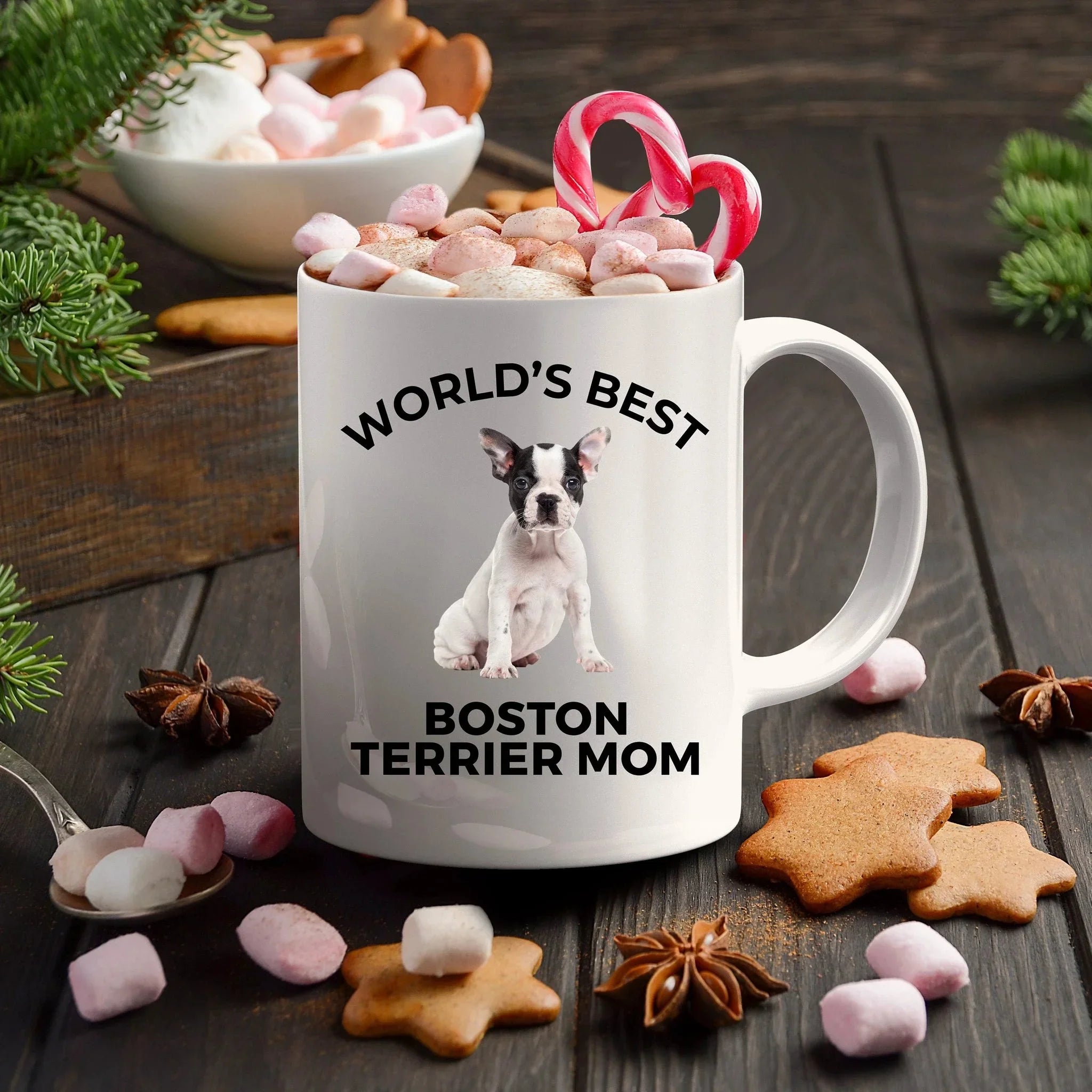Boston Terrier Puppy Dog Mom Mug