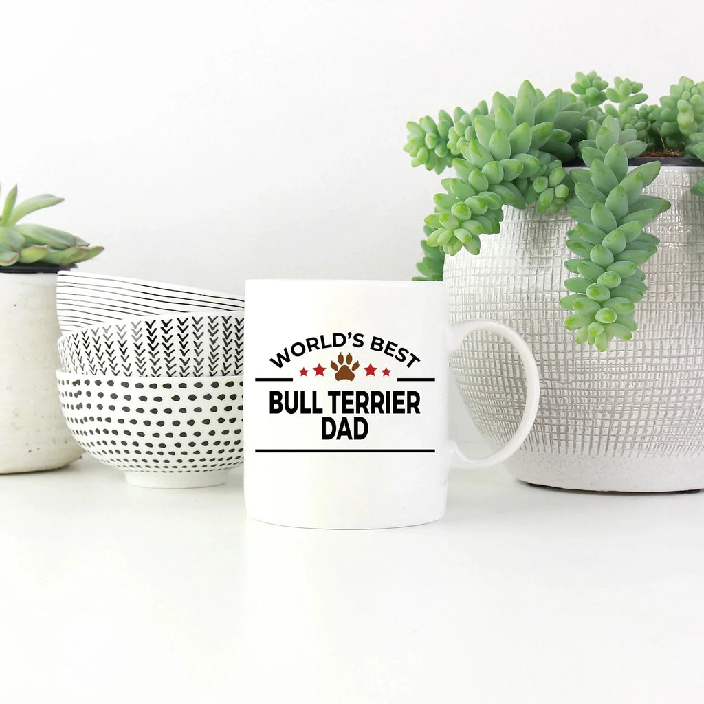 Bull Terrier Dog Dad Mug
