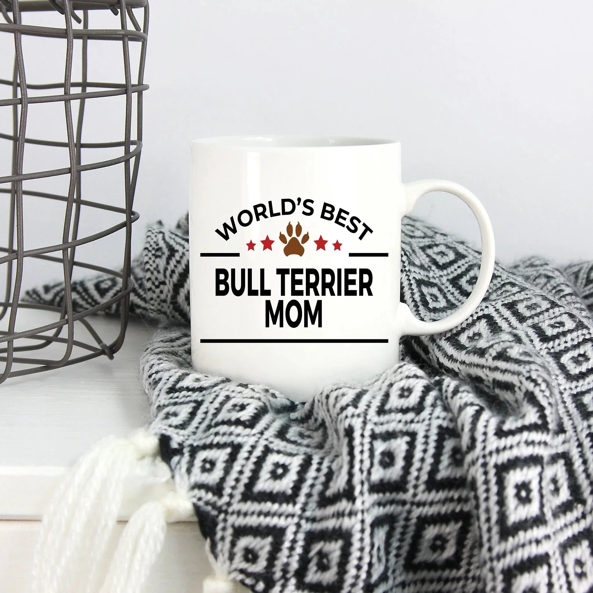 Bull Terrier Dog Mom Mug