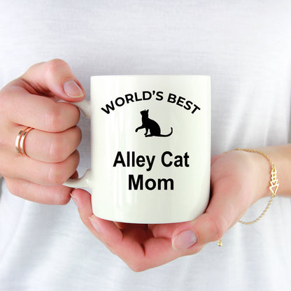 Alley Cat Mom Coffee Mug - Mallard Moon Gift Shop