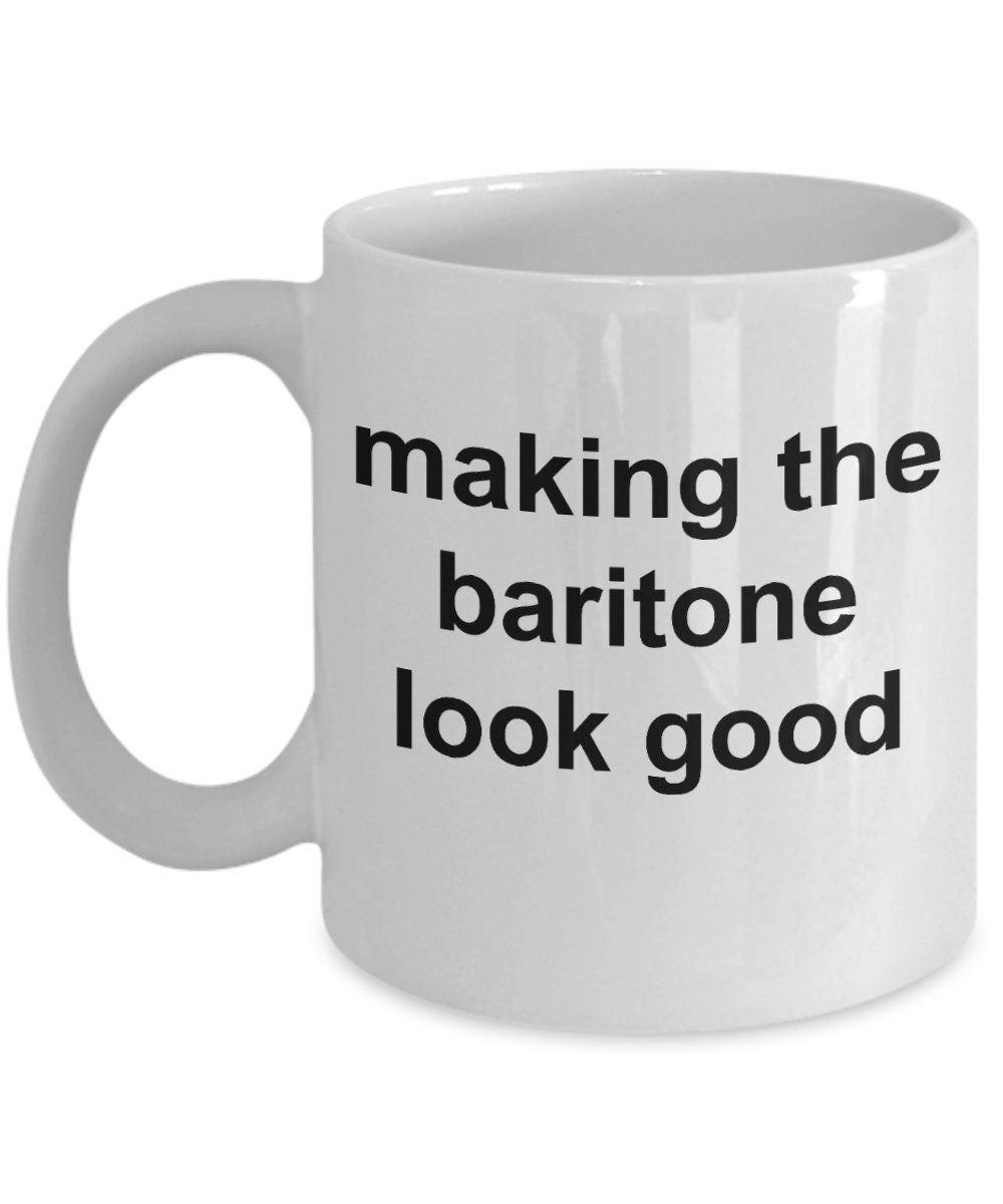 Baritone Player Funny Mug - Mallard Moon Gift Shop
