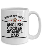 English Cocker Spaniel Dog Dad Mug