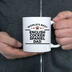 English Cocker Spaniel Dog Dad Mug