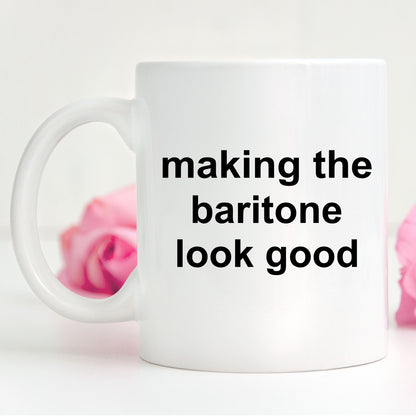 Baritone Player Funny Mug - Mallard Moon Gift Shop