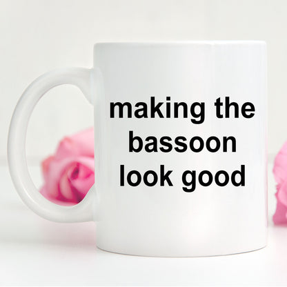 Funny Bassoon Player Mug - Mallard Moon Gift Shop