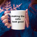 Funny Cello Player Mug