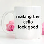 Funny Cello Player Mug