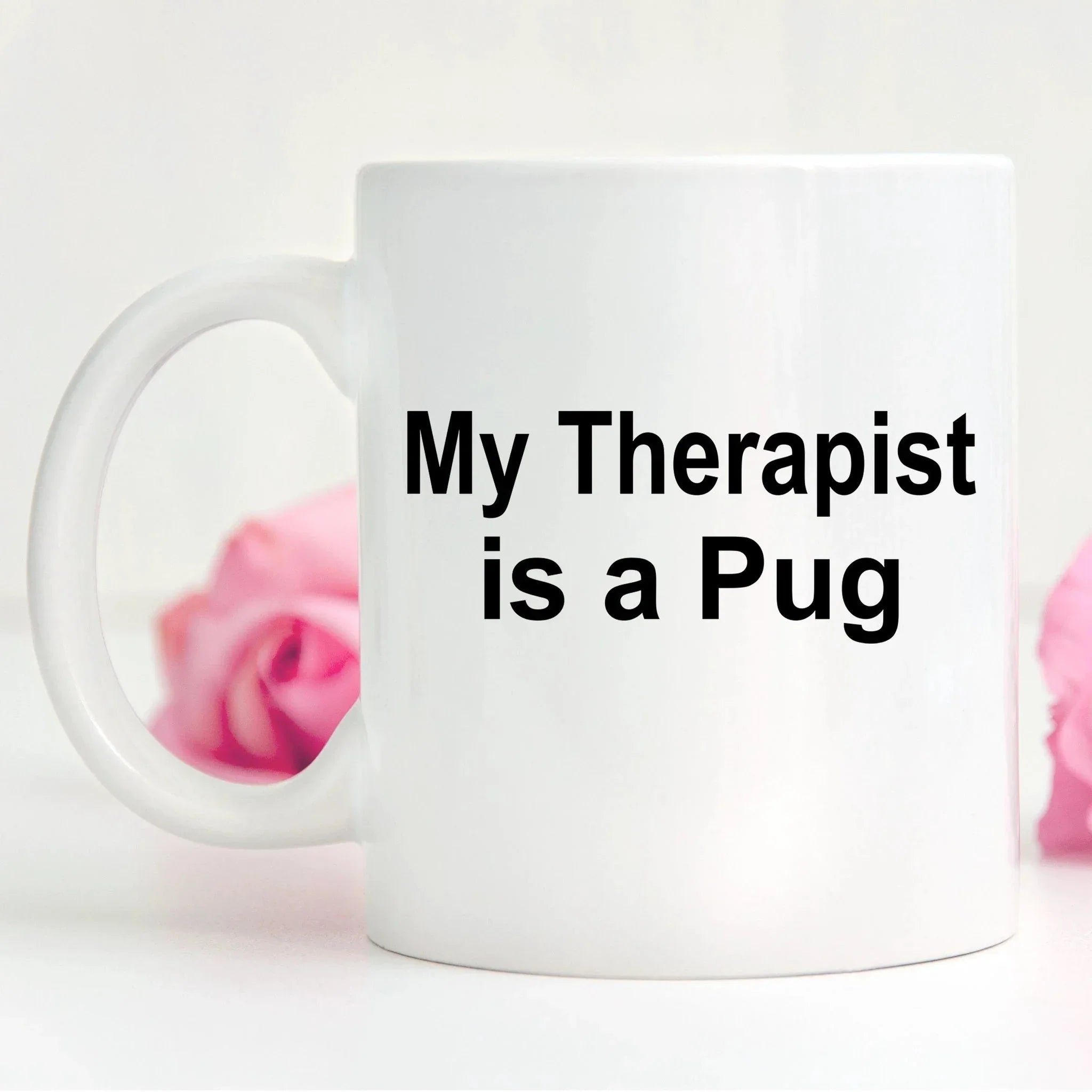 Pug Therapist Dog Mug