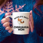 Chihuahua Long Haired Dog Mom Mug