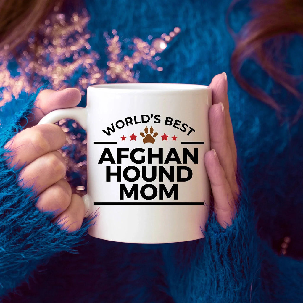Afghan Hound Dog Mom Mug