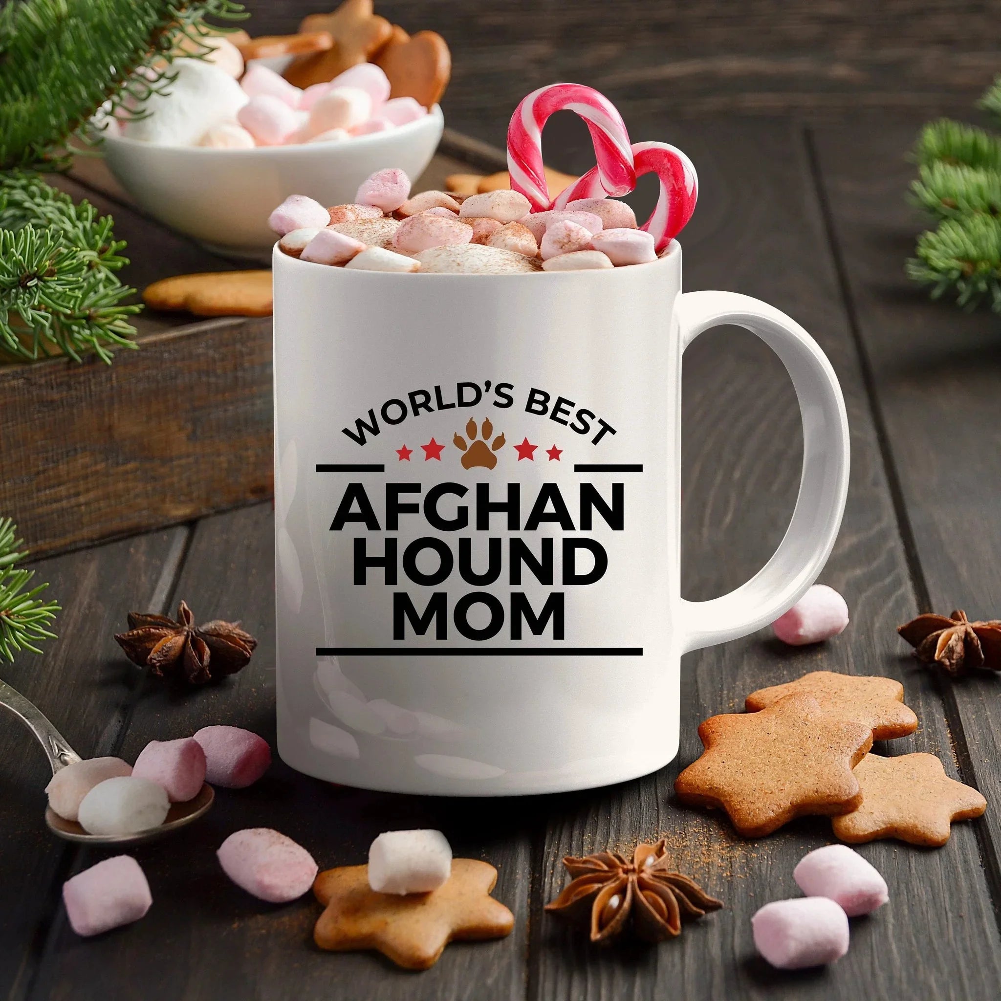 Afghan Hound Dog Mom Mug