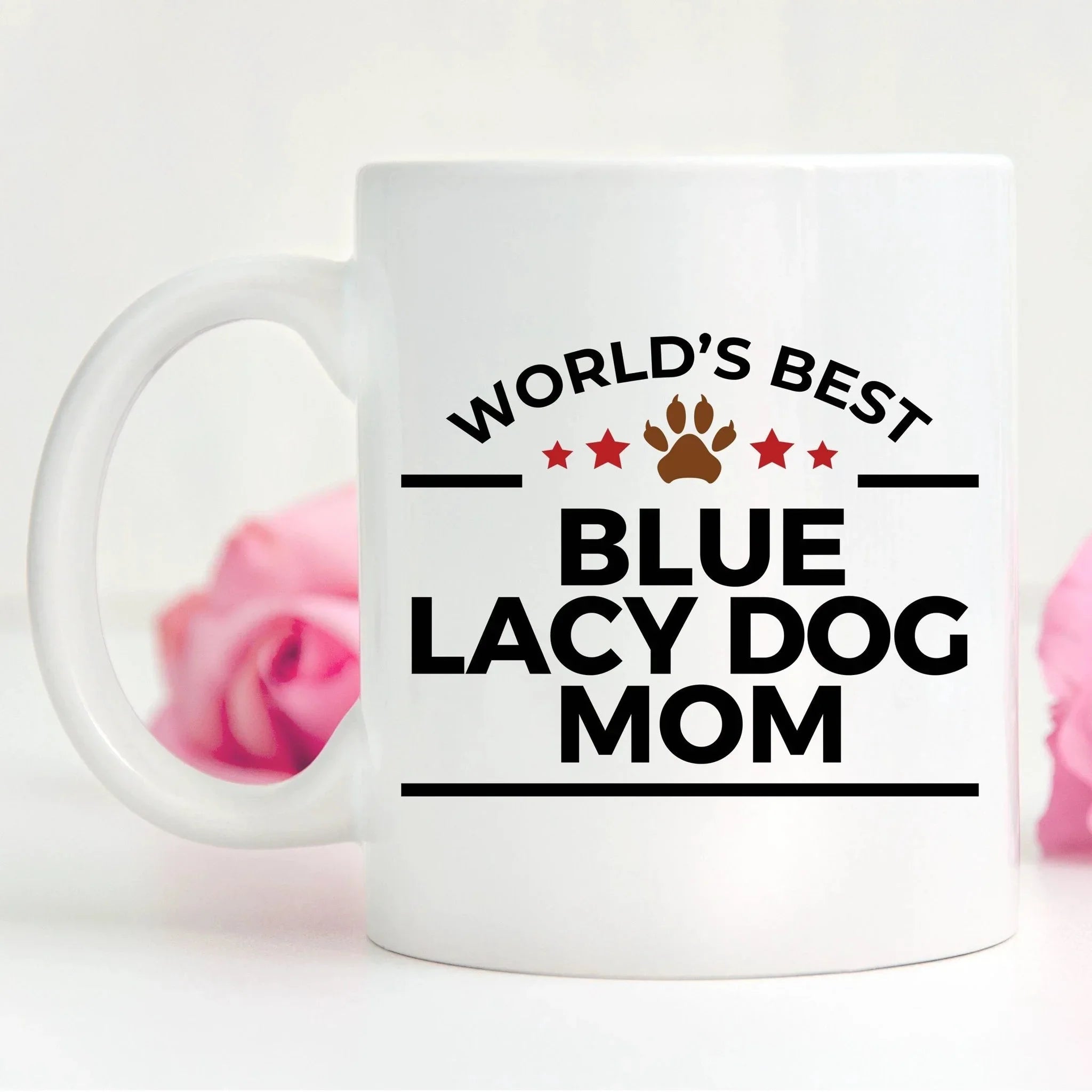Blue Lacy Dog Mom Coffee Mug