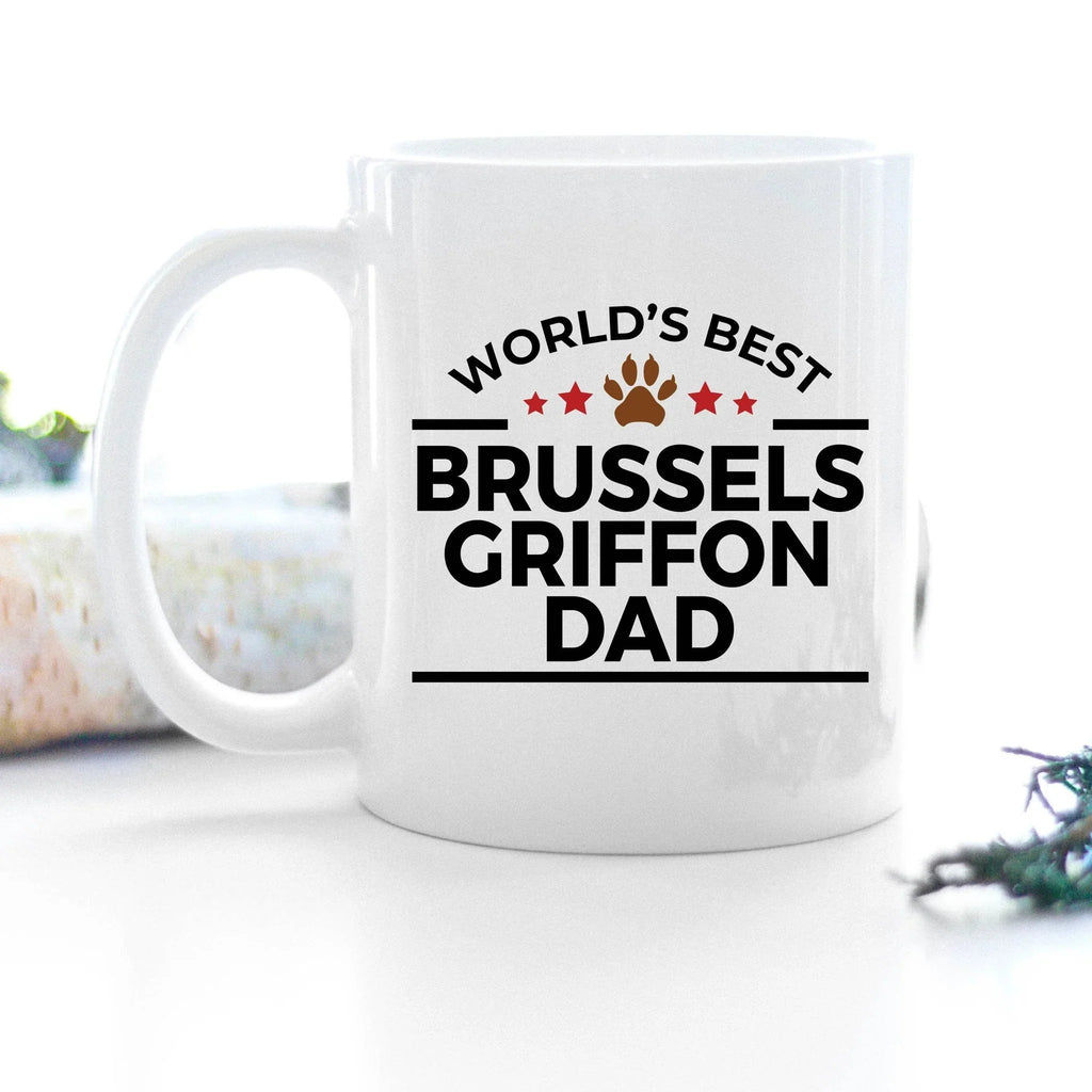 Brussels Griffon Dog Dad Mug